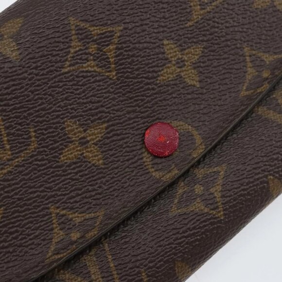 Authentic LOUIS VUITTON Monogram Portefeuille Emilie Wallet bst264-120225 - Picture 6 of 16